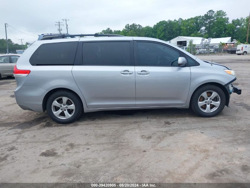 2012 Toyota Sienna Le V6 8 Passenger VIN: 5TDKK3DC8CS256221 Lot: 39420905