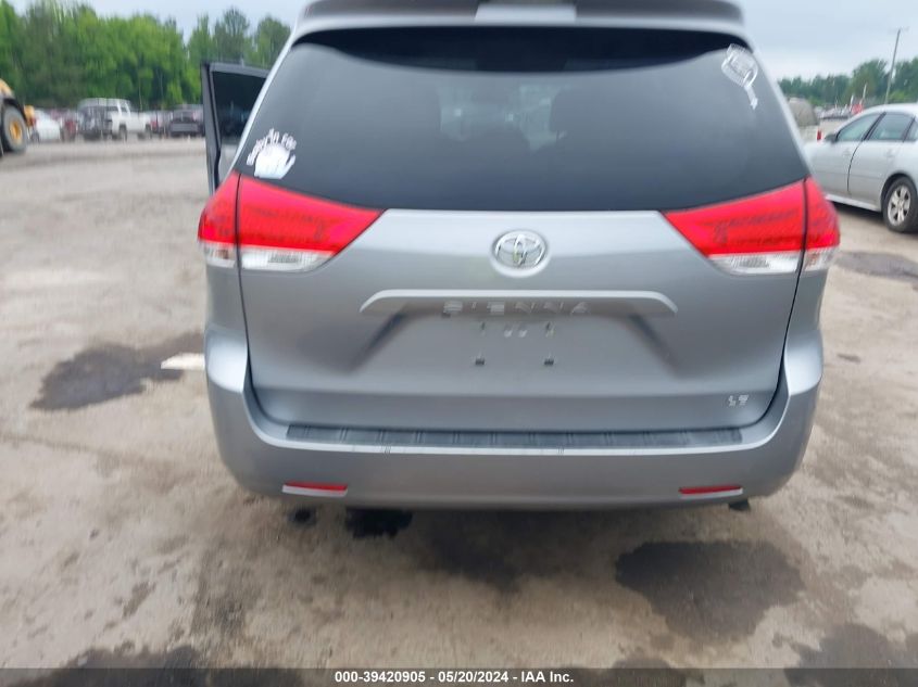 2012 Toyota Sienna Le V6 8 Passenger VIN: 5TDKK3DC8CS256221 Lot: 39420905