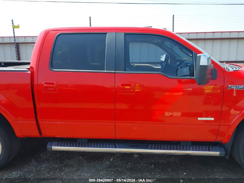 2012 Ford F-150 Lariat VIN: 1FTFW1ET3CFC95968 Lot: 39420907