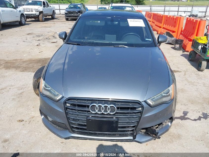 2016 Audi A3 2.0T Premium VIN: WAUB8GFF8G1043296 Lot: 39420925