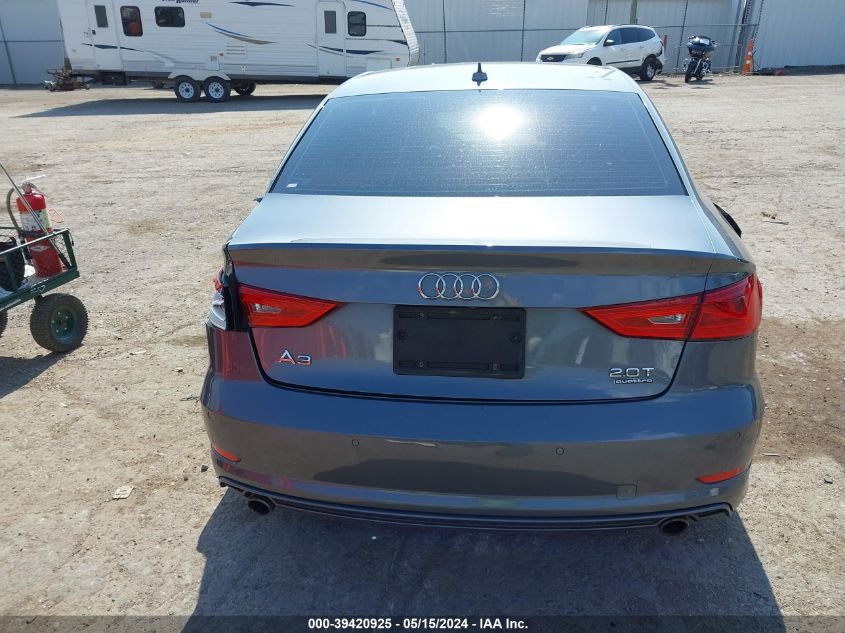 2016 Audi A3 2.0T Premium VIN: WAUB8GFF8G1043296 Lot: 39420925