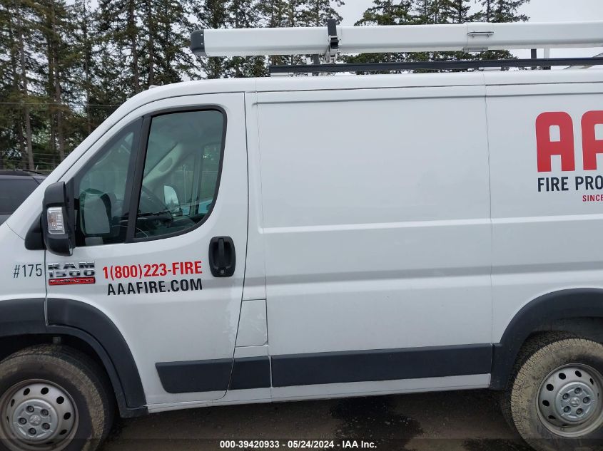 2020 Ram Promaster 1500 Low Roof 118 Wb VIN: 3C6TRVNG4LE125530 Lot: 39420933