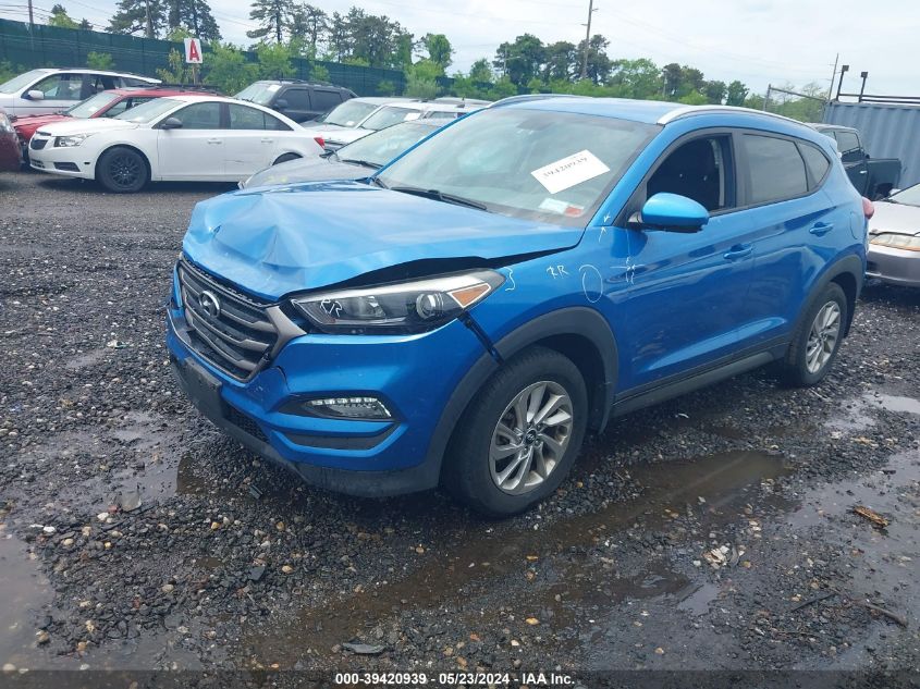 2016 Hyundai Tucson Se VIN: KM8J3CA43GU242889 Lot: 39420939