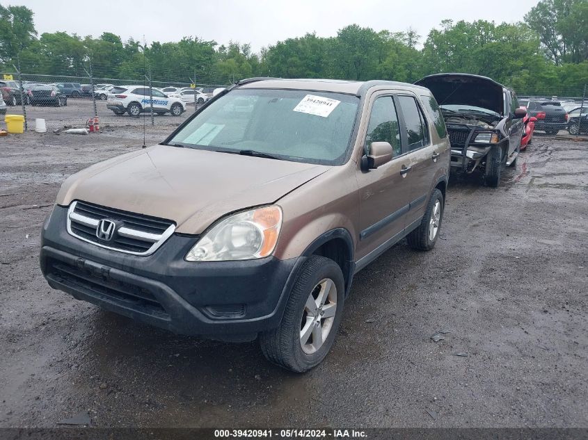 2002 Honda Cr-V Ex VIN: JHLRD78842C090093 Lot: 39420941