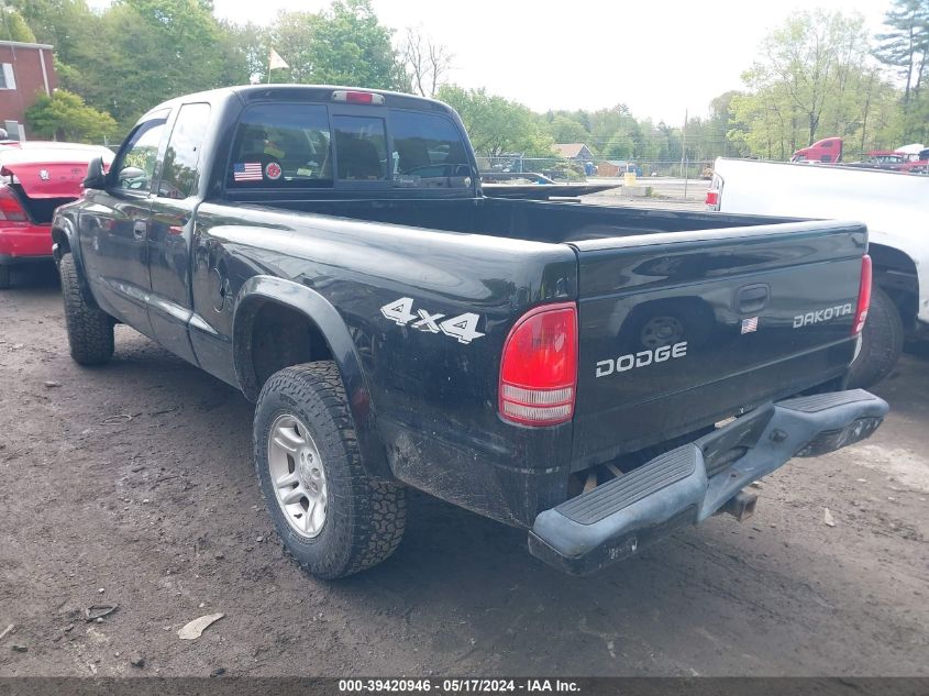 2004 Dodge Dakota Sport VIN: 1D7HG32NX4S749753 Lot: 39420946