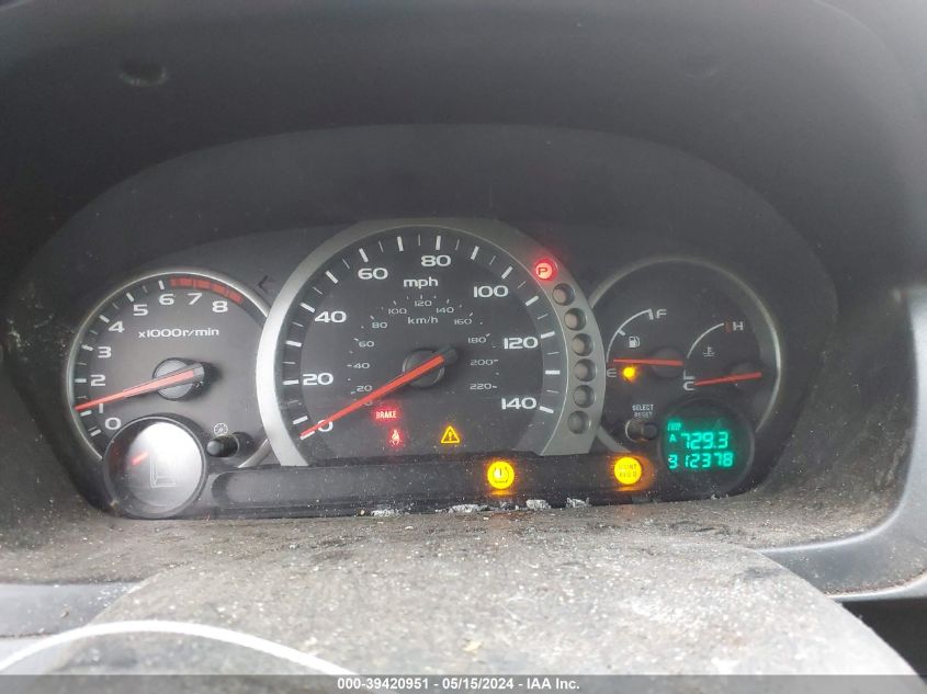 2005 Honda Pilot Ex-L VIN: 5FNYF18505B005487 Lot: 39420951