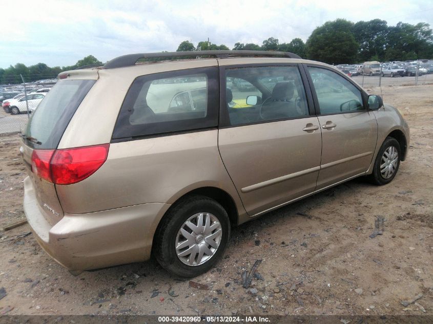 2006 Toyota Sienna Ce VIN: 5TDZA23C76S411374 Lot: 39420960