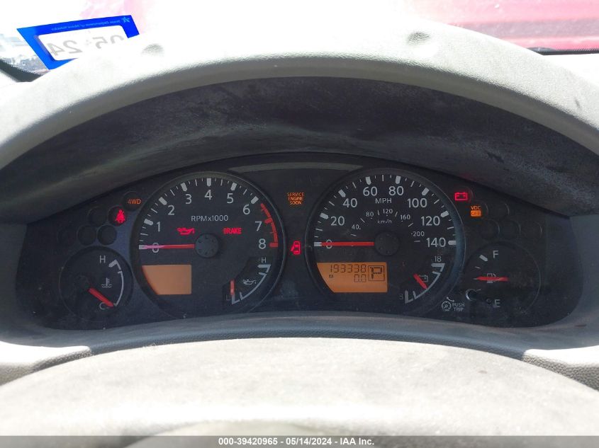 2011 Nissan Xterra S VIN: 5N1AN0NW4BC503790 Lot: 39420965