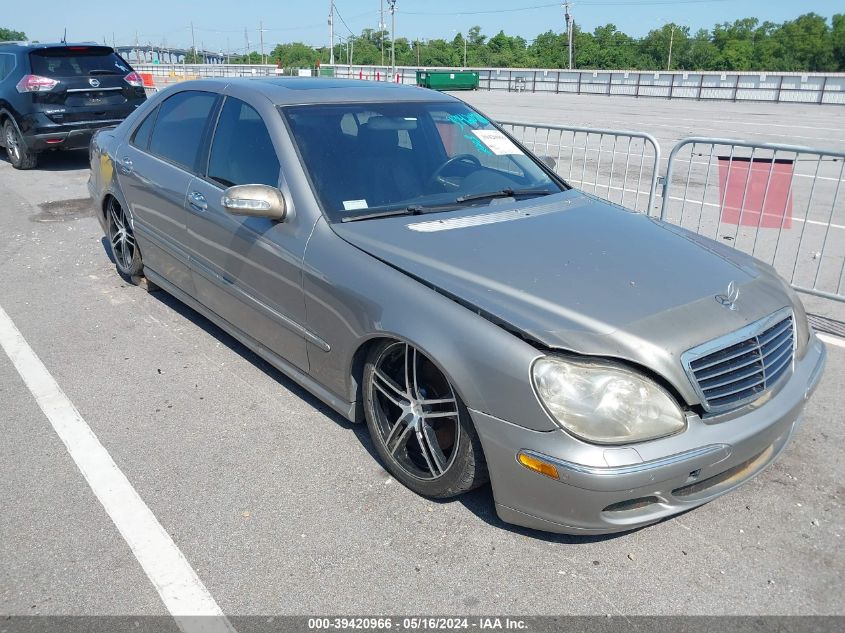 2003 Mercedes-Benz S-Class 4.3L VIN: WDBNG83J63A328251 Lot: 39420966