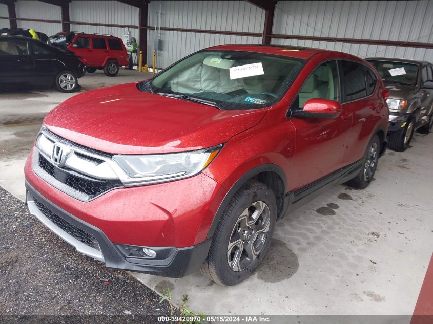 2018 Honda Cr-V Ex VIN: 2HKRW2H56JH661084 Lot: 39420970