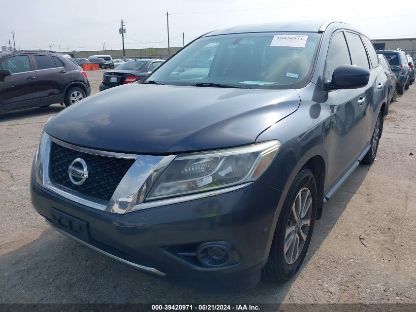 2014 Nissan Pathfinder S VIN: 5N1AR2MN6EC624270 Lot: 39420971