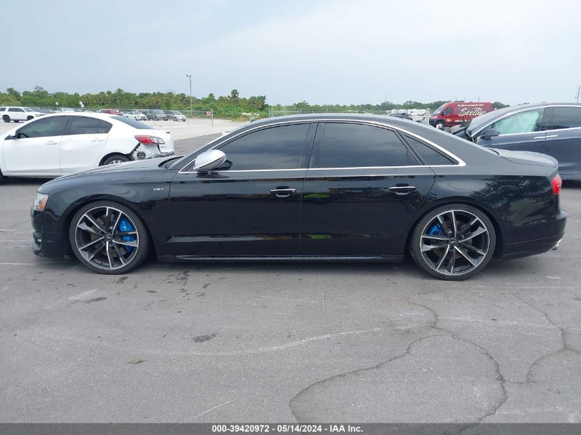 2016 Audi S8 4.0T VIN: WAUJSAFD2GN001269 Lot: 39420972