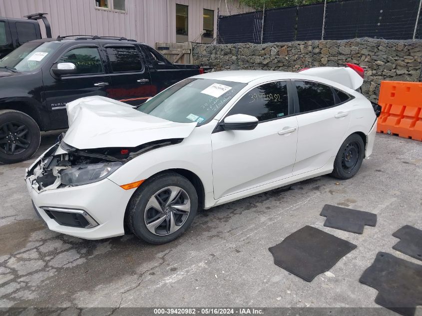 2019 Honda Civic Lx VIN: 2HGFC2F64KH517357 Lot: 39420982