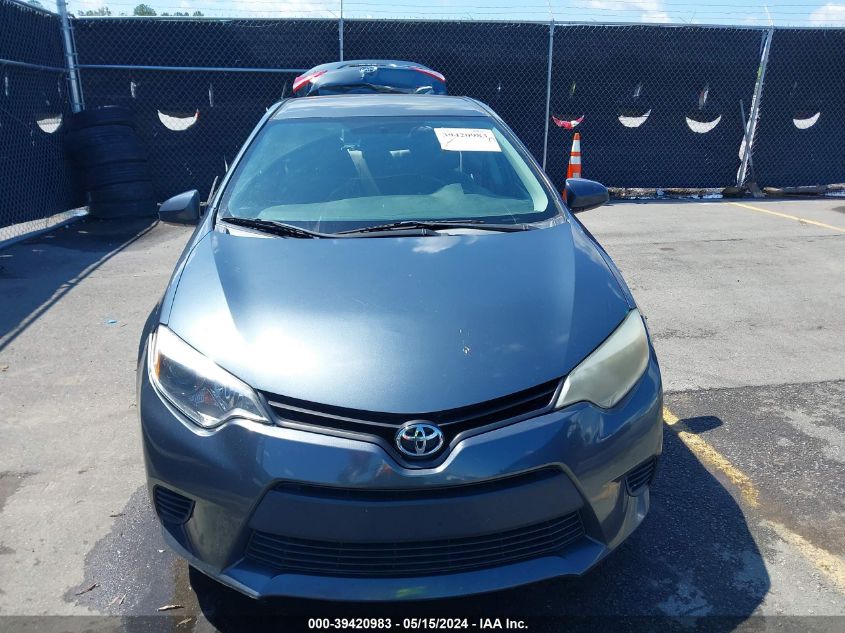 2014 TOYOTA COROLLA LE - 5YFBURHE9EP148405