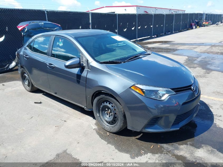 2014 Toyota Corolla Le VIN: 5YFBURHE9EP148405 Lot: 39420983