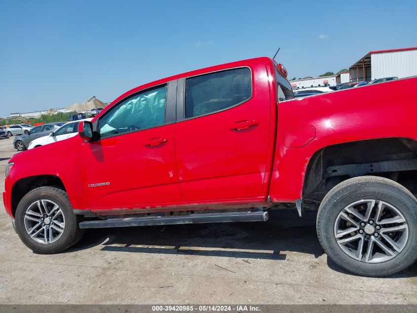 2019 Chevrolet Colorado Wt VIN: 1GCGTBEN5K1196486 Lot: 39420985