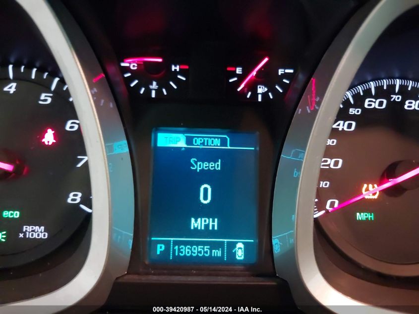 2015 Chevrolet Equinox 1Lt VIN: 2GNALBEK5F6100880 Lot: 39420987