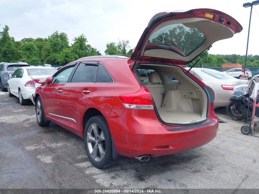 2011 Toyota Venza Base V6 VIN: 4T3BK3BB3BU051204 Lot: 39420994