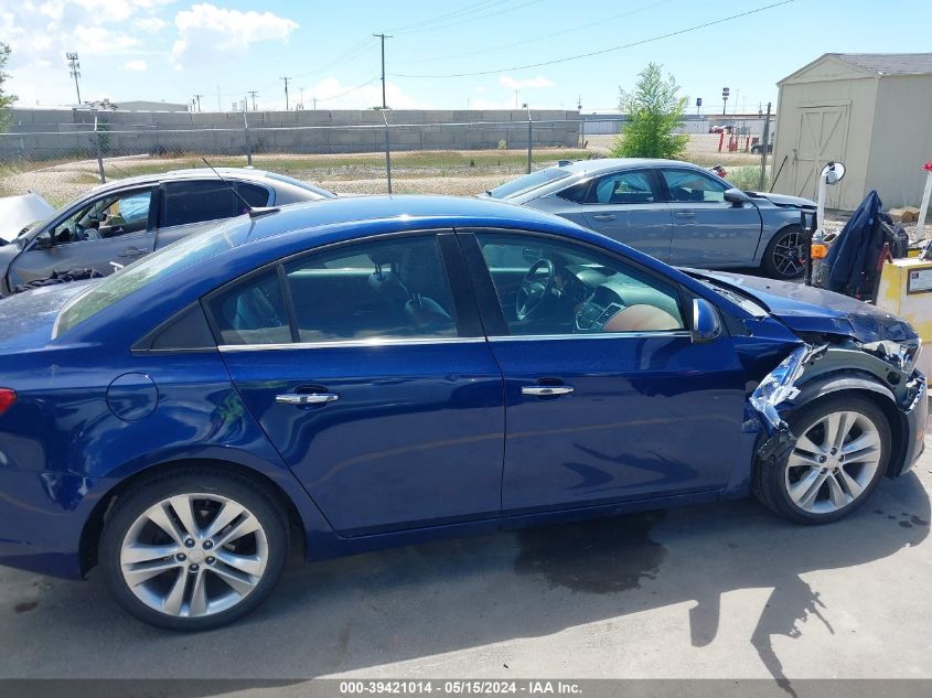 2013 Chevrolet Cruze Ltz VIN: 1G1PG5SB9D7204615 Lot: 39421014