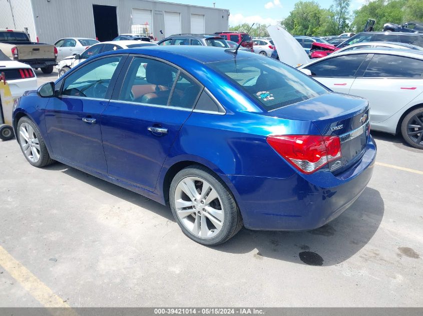 2013 Chevrolet Cruze Ltz VIN: 1G1PG5SB9D7204615 Lot: 39421014