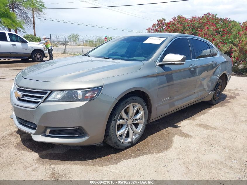 2017 Chevrolet Impala 1Lt VIN: 2G1105S35H9162936 Lot: 39421016