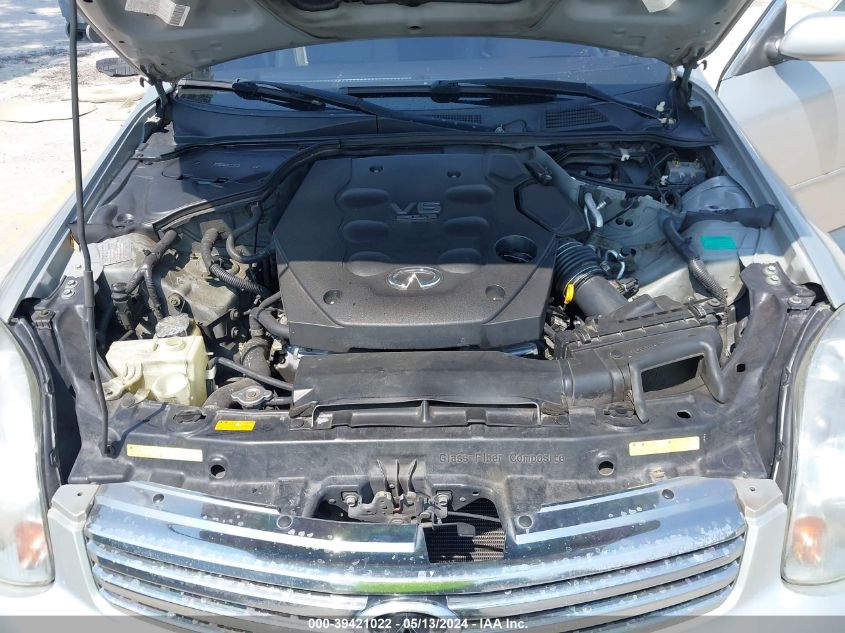 2004 Infiniti G35 VIN: JNKCV51E14M606829 Lot: 39421022