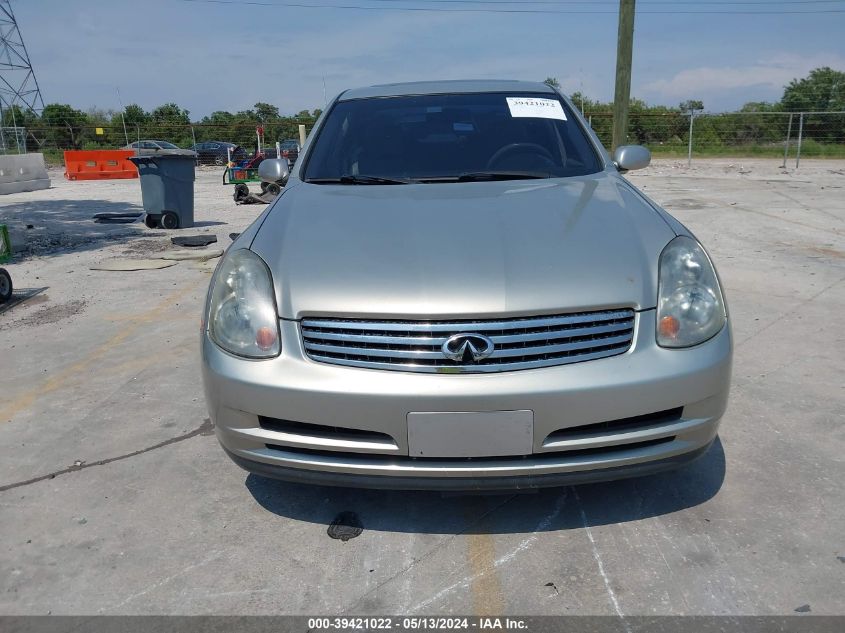 2004 Infiniti G35 VIN: JNKCV51E14M606829 Lot: 39421022
