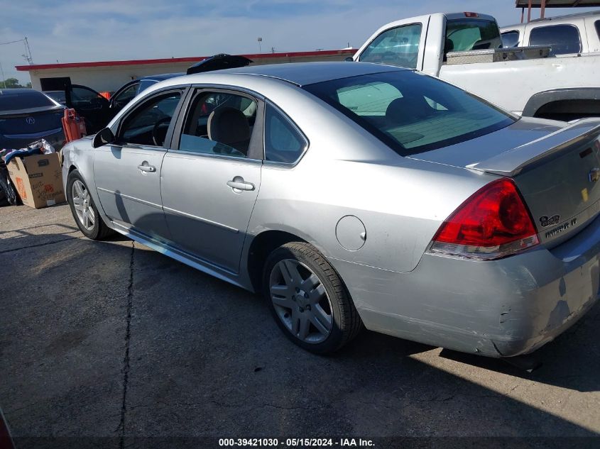 2012 Chevrolet Impala Lt VIN: 2G1WG5E33C1114386 Lot: 39421030