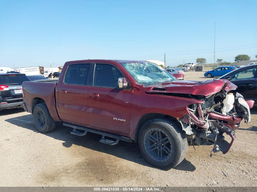 2021 Ram 1500 Lone Star 4X2 5'7 Box VIN: 1C6RREFT1MN746999 Lot: 39421035