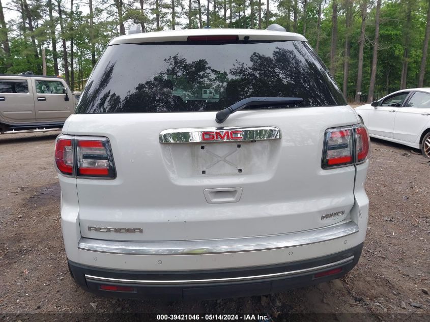 2016 GMC Acadia Sle-2 VIN: 1GKKVPKDXGJ344141 Lot: 39421046