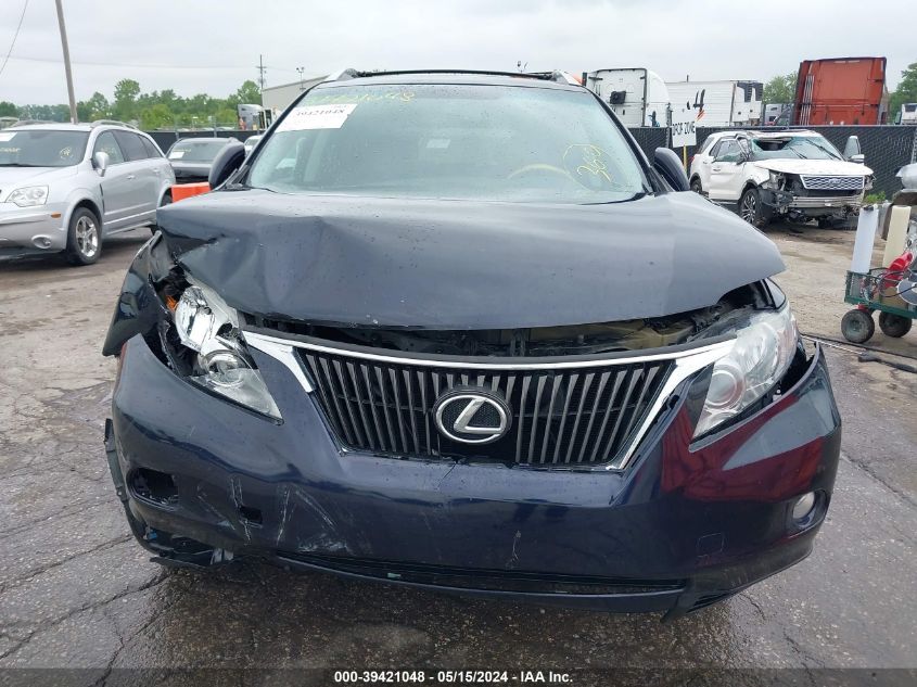 2010 Lexus Rx 350 VIN: 2T2BK1BA1AC064260 Lot: 39421048