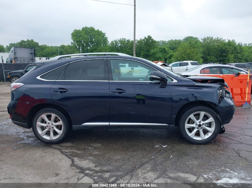 2010 Lexus Rx 350 VIN: 2T2BK1BA1AC064260 Lot: 39421048