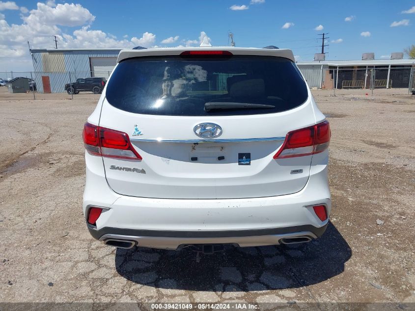 2018 Hyundai Santa Fe Se VIN: KM8SMDHF5JU271106 Lot: 39421049