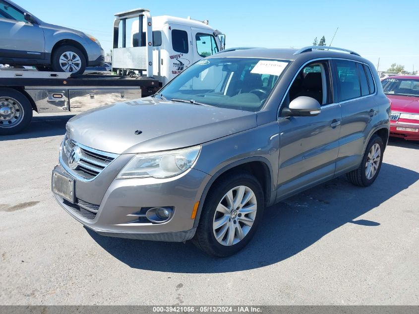 2009 Volkswagen Tiguan S/Se/Sel VIN: WVGAV75N89W003804 Lot: 39421056