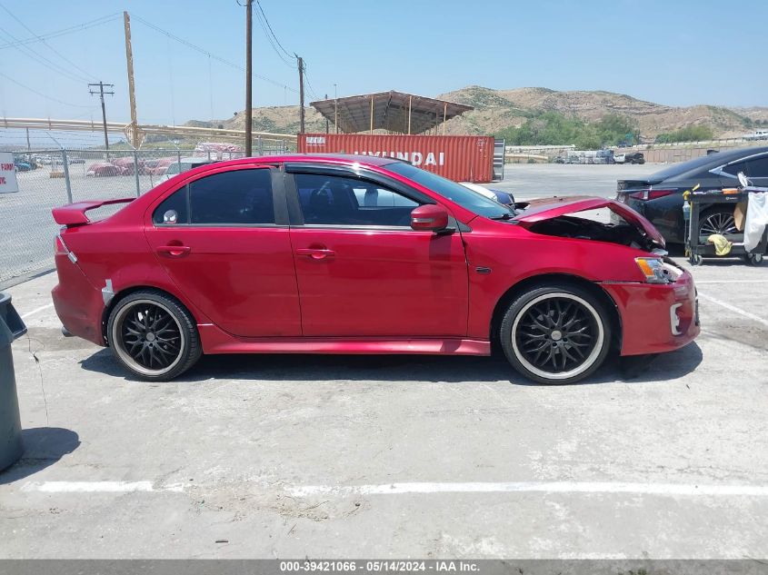 2017 Mitsubishi Lancer Es VIN: JA32U2FU7HU005461 Lot: 39421066