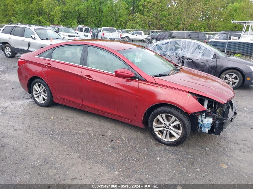 2012 Hyundai Sonata Gls VIN: 5NPEB4ACXCH362392 Lot: 39421068