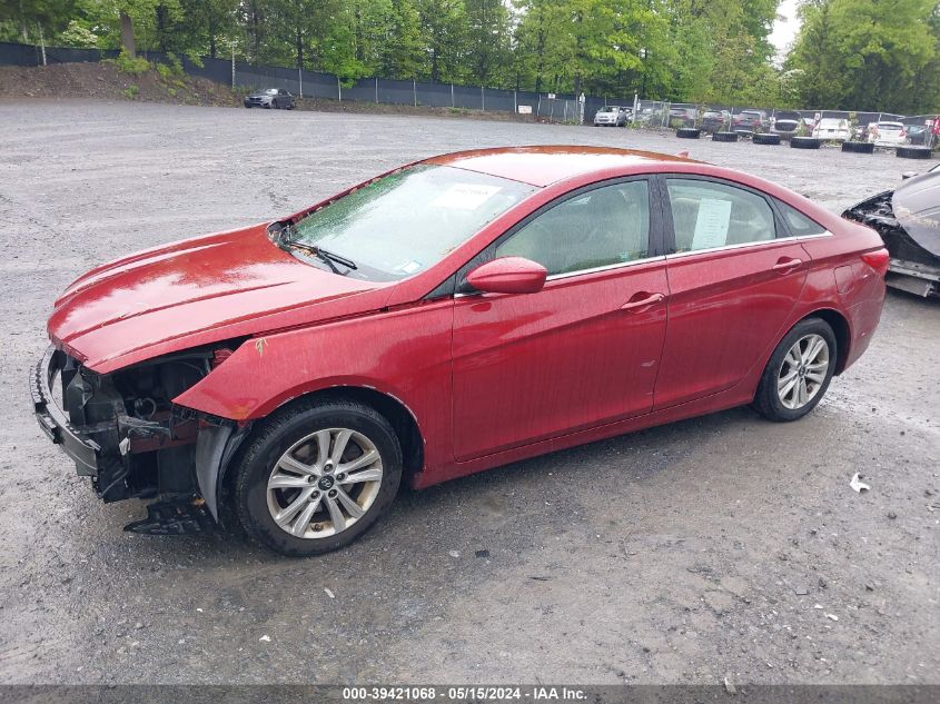 2012 Hyundai Sonata Gls VIN: 5NPEB4ACXCH362392 Lot: 39421068