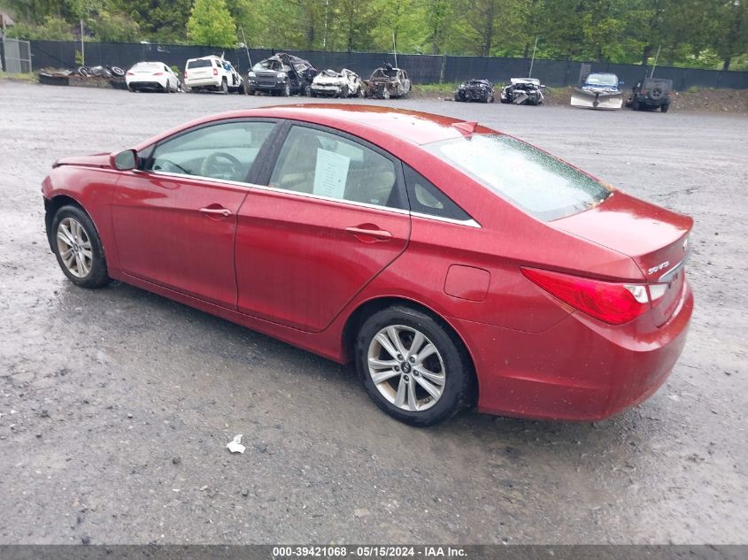 2012 Hyundai Sonata Gls VIN: 5NPEB4ACXCH362392 Lot: 39421068