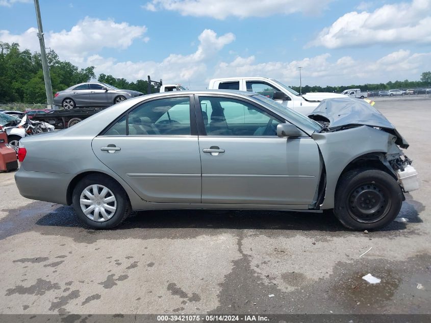 2005 Toyota Camry Le VIN: 4T1BE32K25U588019 Lot: 39421075