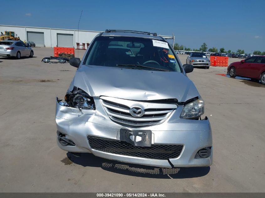 2004 Mazda Mpv Lx VIN: JM3LW28A640516123 Lot: 39421090