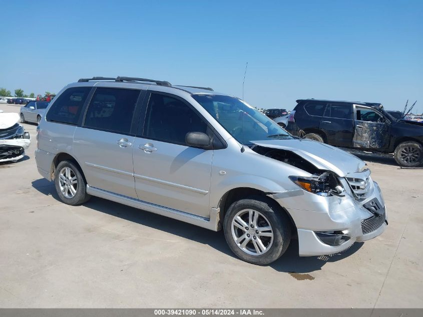 2004 Mazda Mpv Lx VIN: JM3LW28A640516123 Lot: 39421090