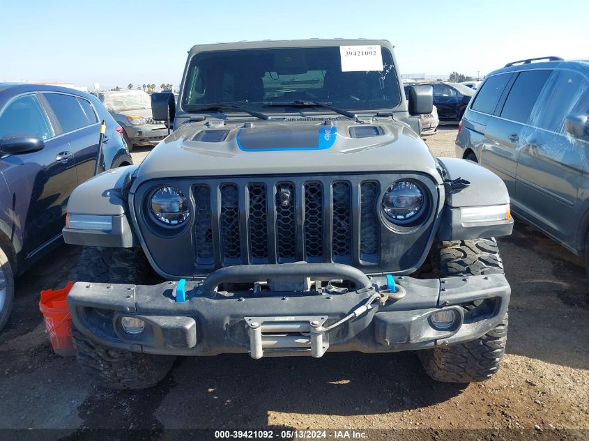 2022 Jeep Wrangler 4Xe Unlimited Rubicon 4X4 VIN: 1C4JJXR61NW160832 Lot: 39421092