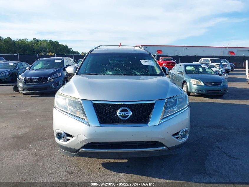 2013 Nissan Pathfinder Sv VIN: 5N1AR2MN9DC688687 Lot: 39421096