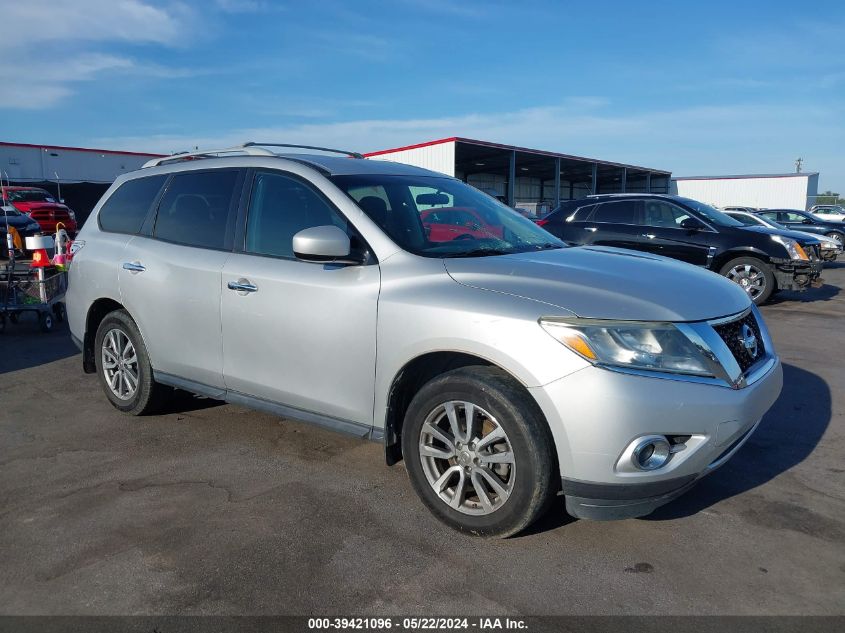 2013 Nissan Pathfinder Sv VIN: 5N1AR2MN9DC688687 Lot: 39421096