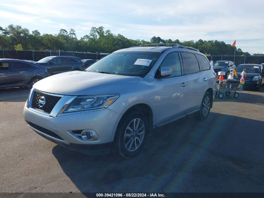 2013 Nissan Pathfinder Sv VIN: 5N1AR2MN9DC688687 Lot: 39421096