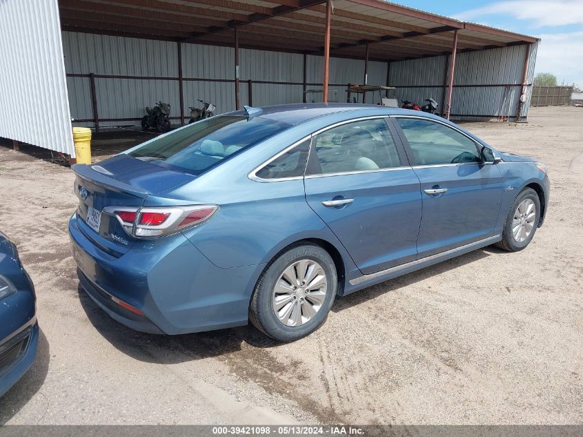 2016 Hyundai Sonata Hybrid Se VIN: KMHE24L18GA036062 Lot: 39421098