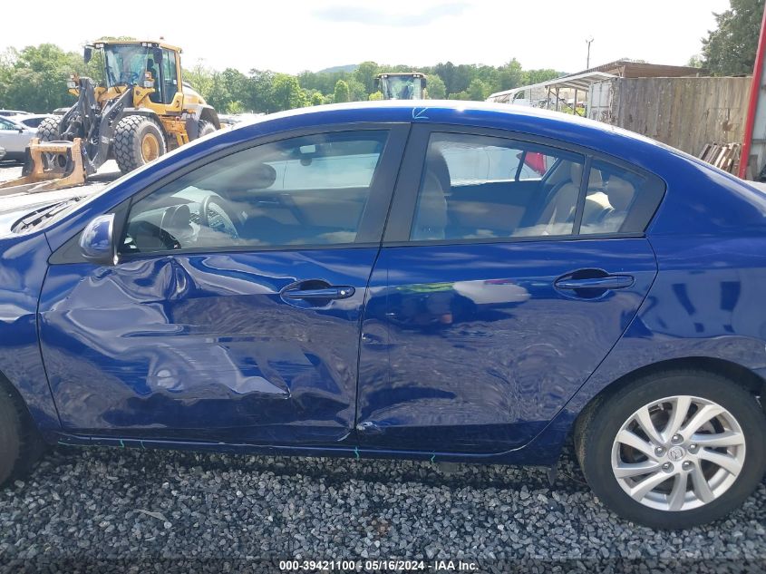 2012 Mazda Mazda3 I Touring VIN: JM1BL1V72C1582936 Lot: 39421100