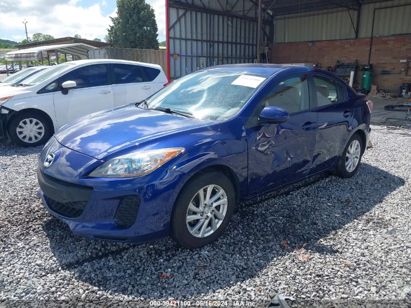 2012 Mazda Mazda3 I Touring VIN: JM1BL1V72C1582936 Lot: 39421100