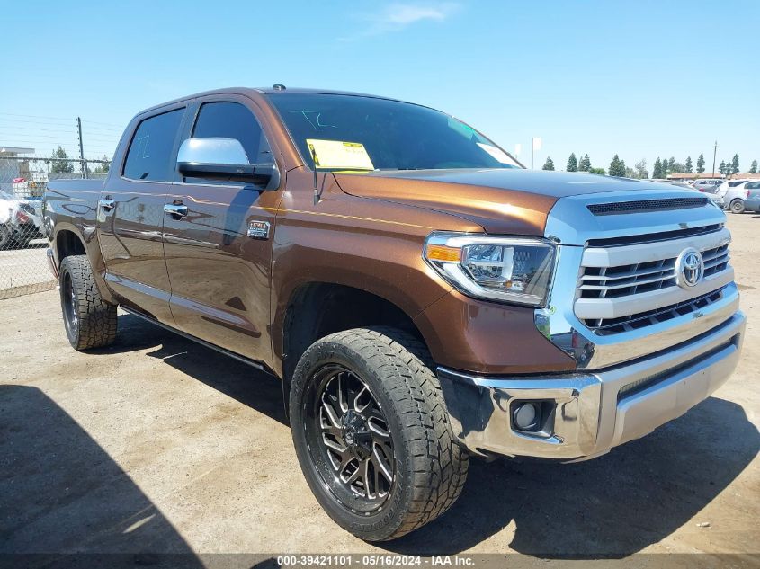 2014 Toyota Tundra 1794 5.7L V8 VIN: 5TFAY5F16EX350421 Lot: 39421101