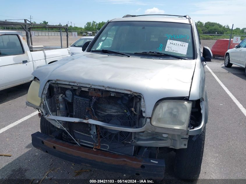 2004 Toyota Sequoia Sr5 V8 VIN: 5TDZT34A34S219928 Lot: 39421103